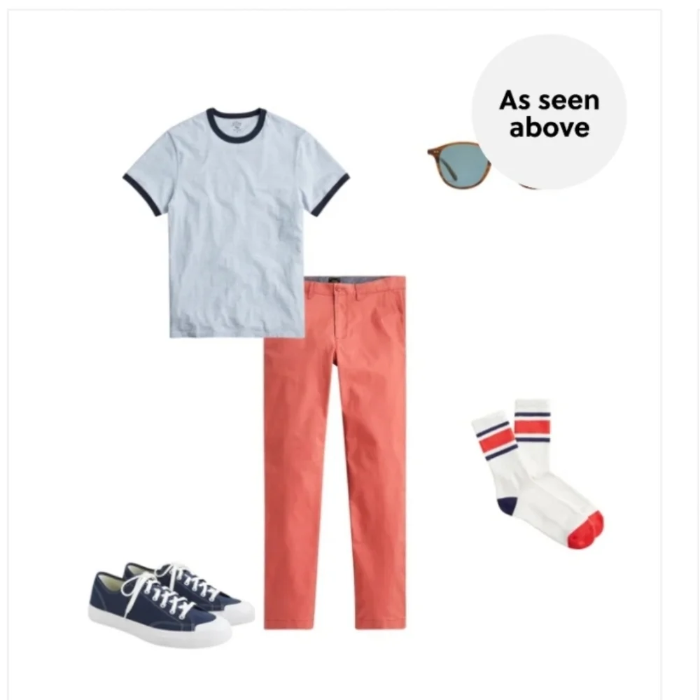 J. Crew 484 Slim-Fit Chino Pant